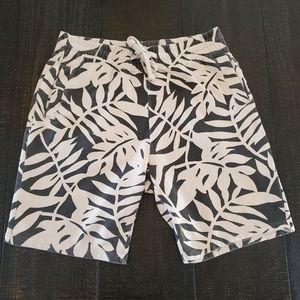H&M tropical print lounge shorts